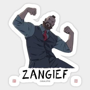 Zangief - Casual Style Sticker